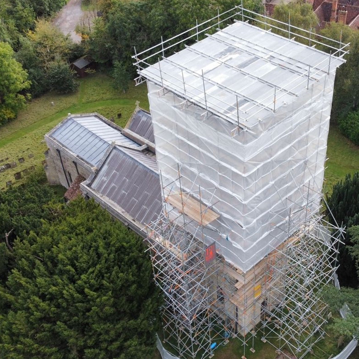 Roll of BIGBEN Superclad® Scaffold Sheeting