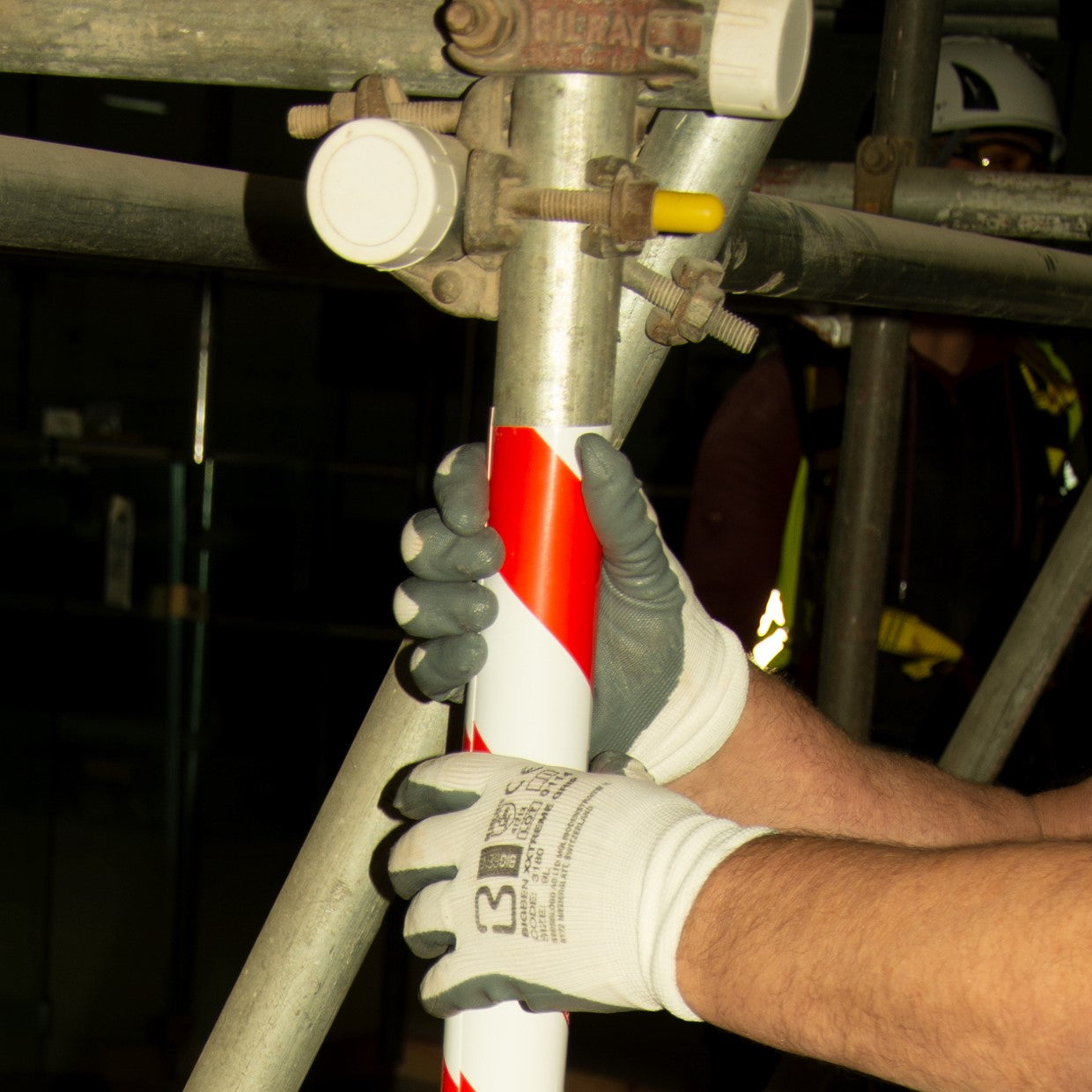 BIGBEN® Xxtreme Grip Scaffolding Gloves - Nitrile Coated-PP-3180-M-Leachs