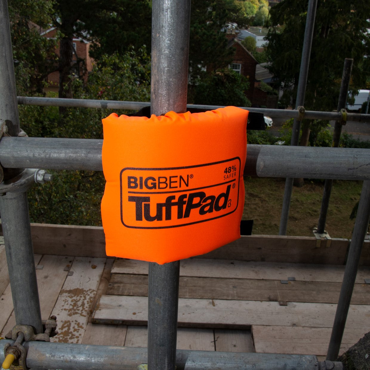 BIGBEN® TuffPad™ Impact Protector with Velcro Fastening (Double size 24 x 20 x 5cm)