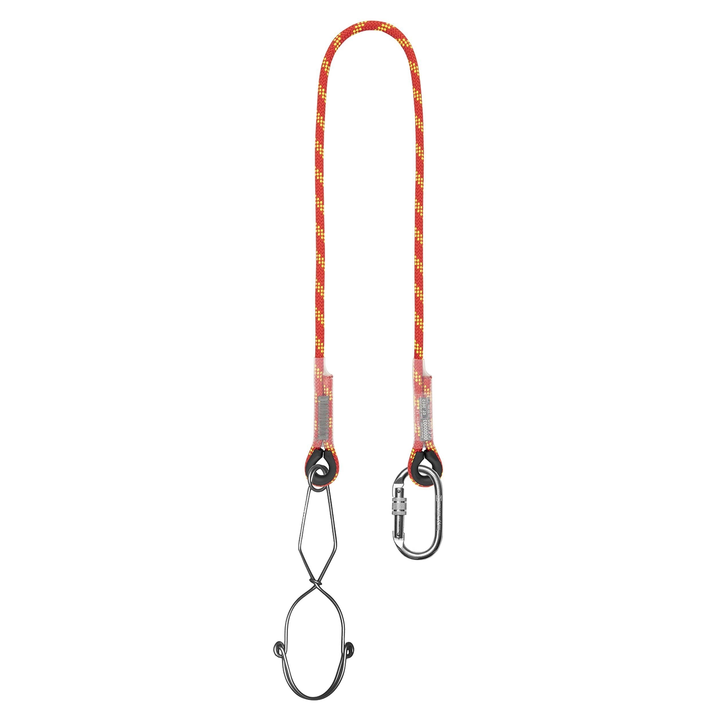 BIGBEN® Braided Rope Fall Restraint Lanyard with 1x Carabina & 1x Anchorage Hook