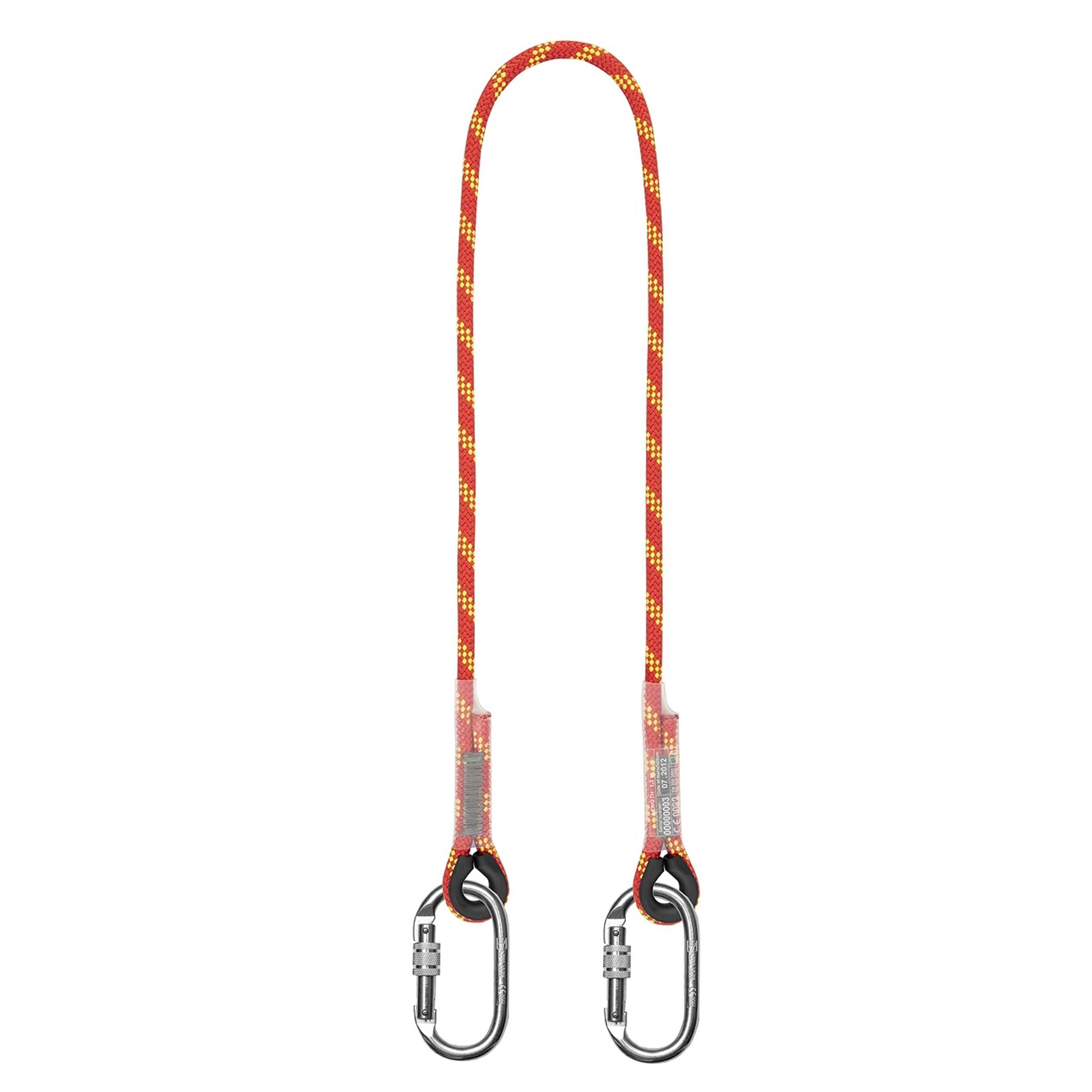 BIGBEN® Braided Rope Fall Restraint Lanyard with 2x Carabina
