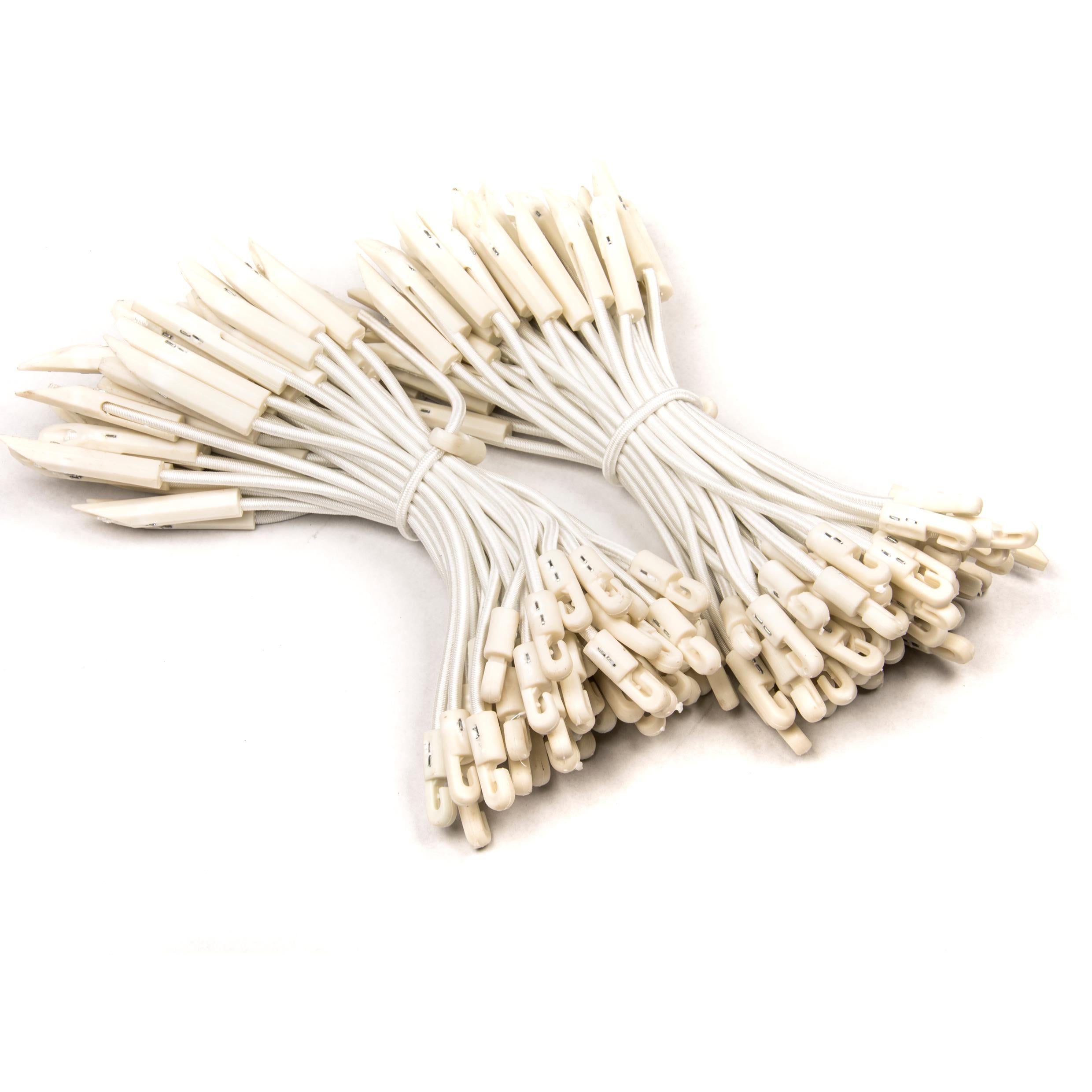 Pack of white BIGBEN® Bungee Toggle Ties