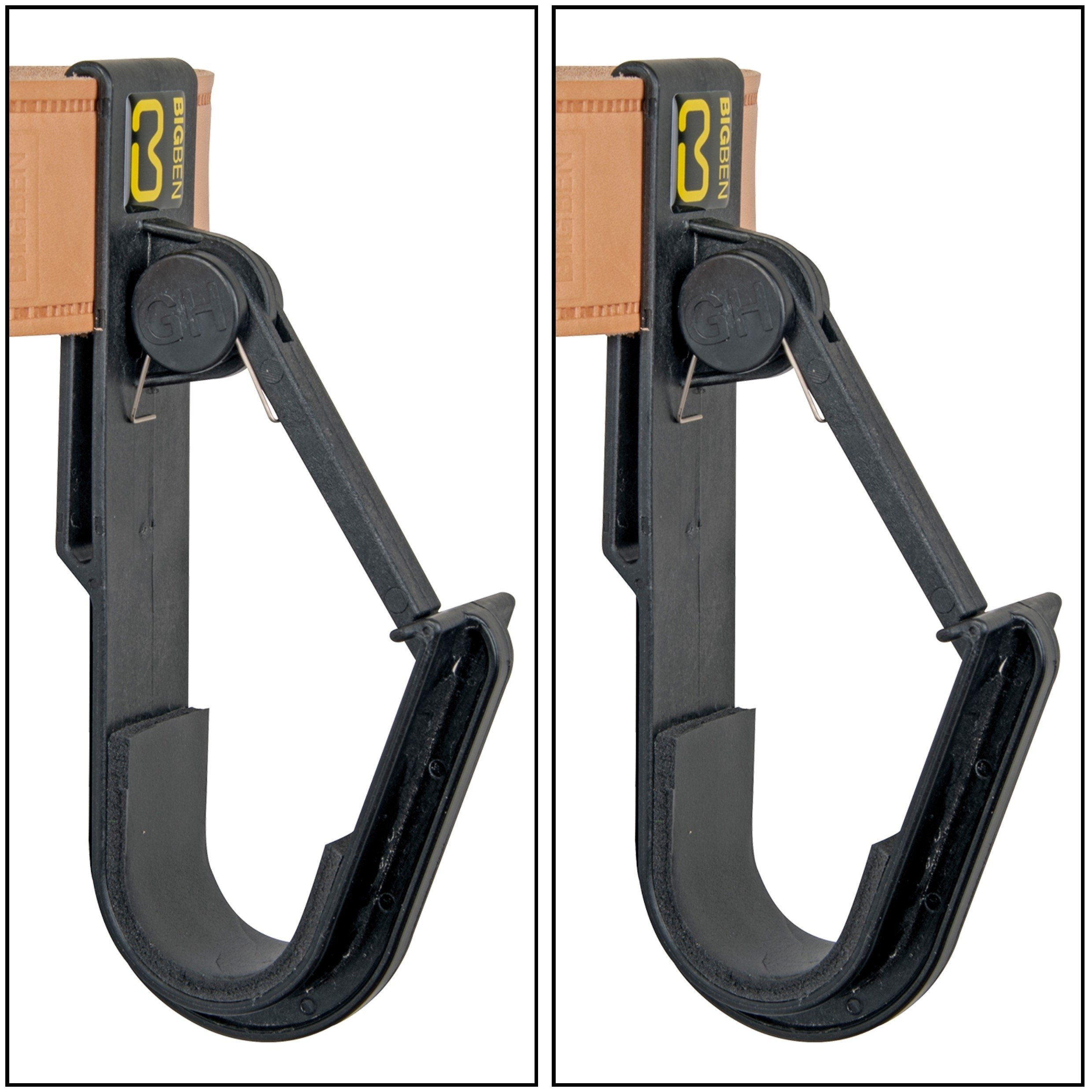 BIGBEN® Gorilla Hooks with Special Soft Rubber Pad (Twin Pack)