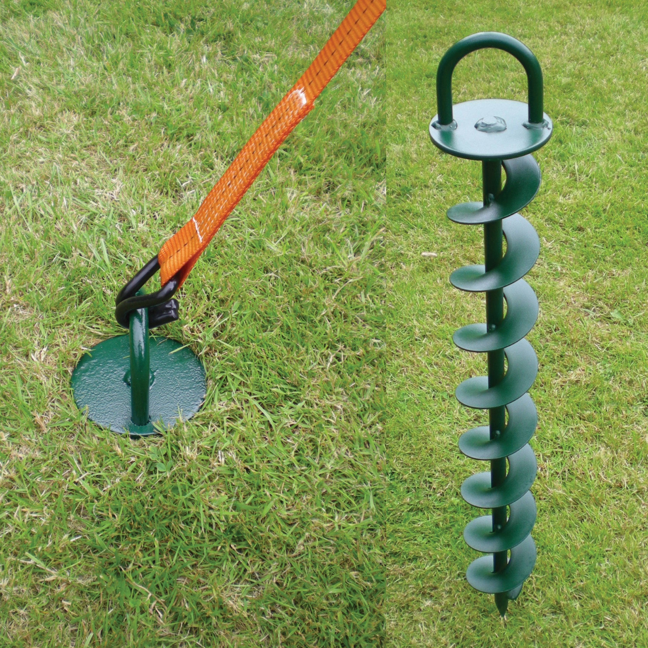 BIGBEN® Heavy-Duty Hurricane Ground Anchor