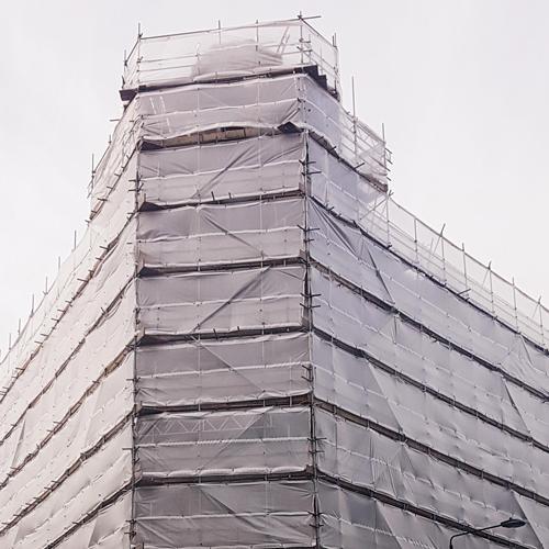 Roll of BIGBEN® Superclad® Economy Scaffold Sheeting