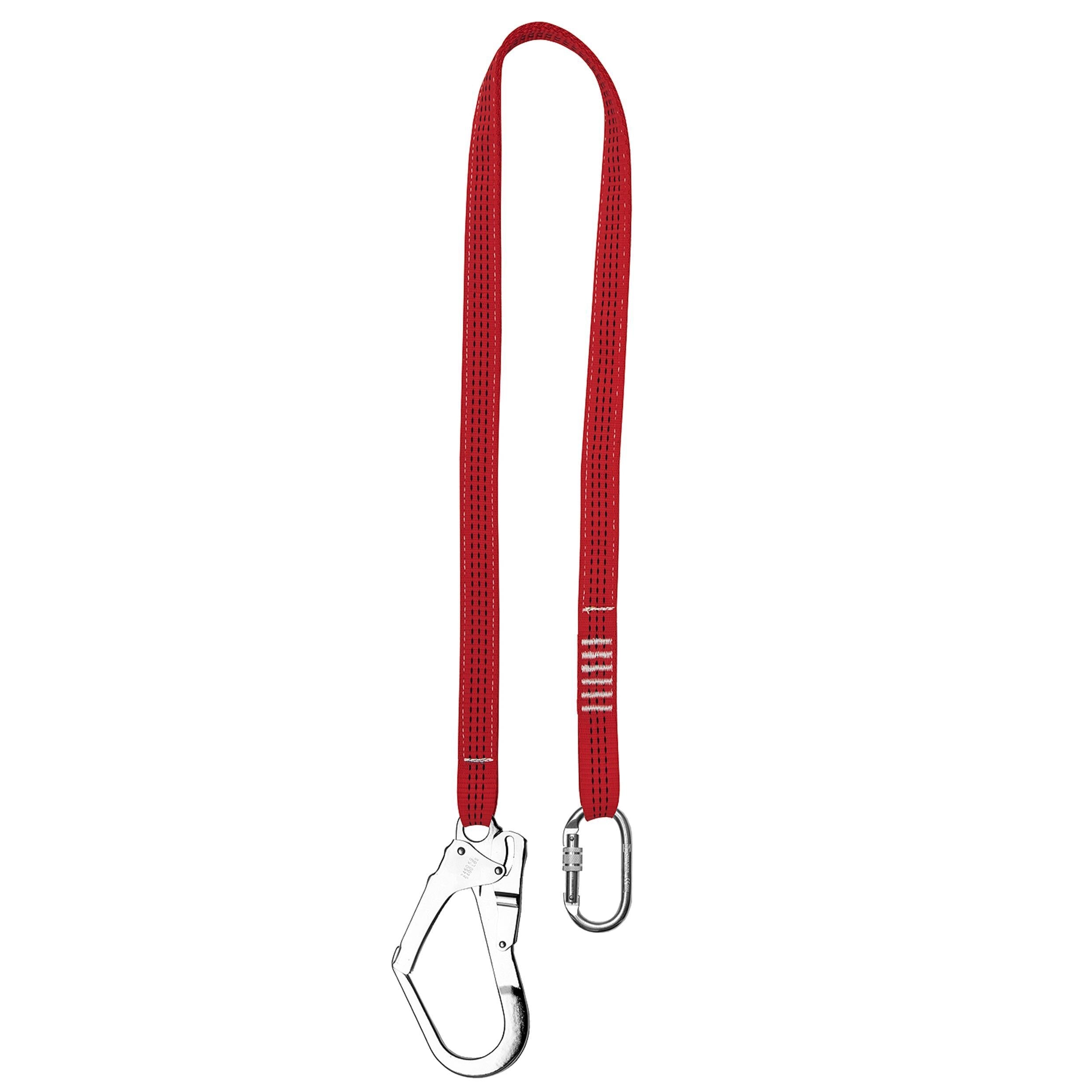 BIGBEN® Fall Restraint Lanyard with 1 carabina & 1 Scaff Hook