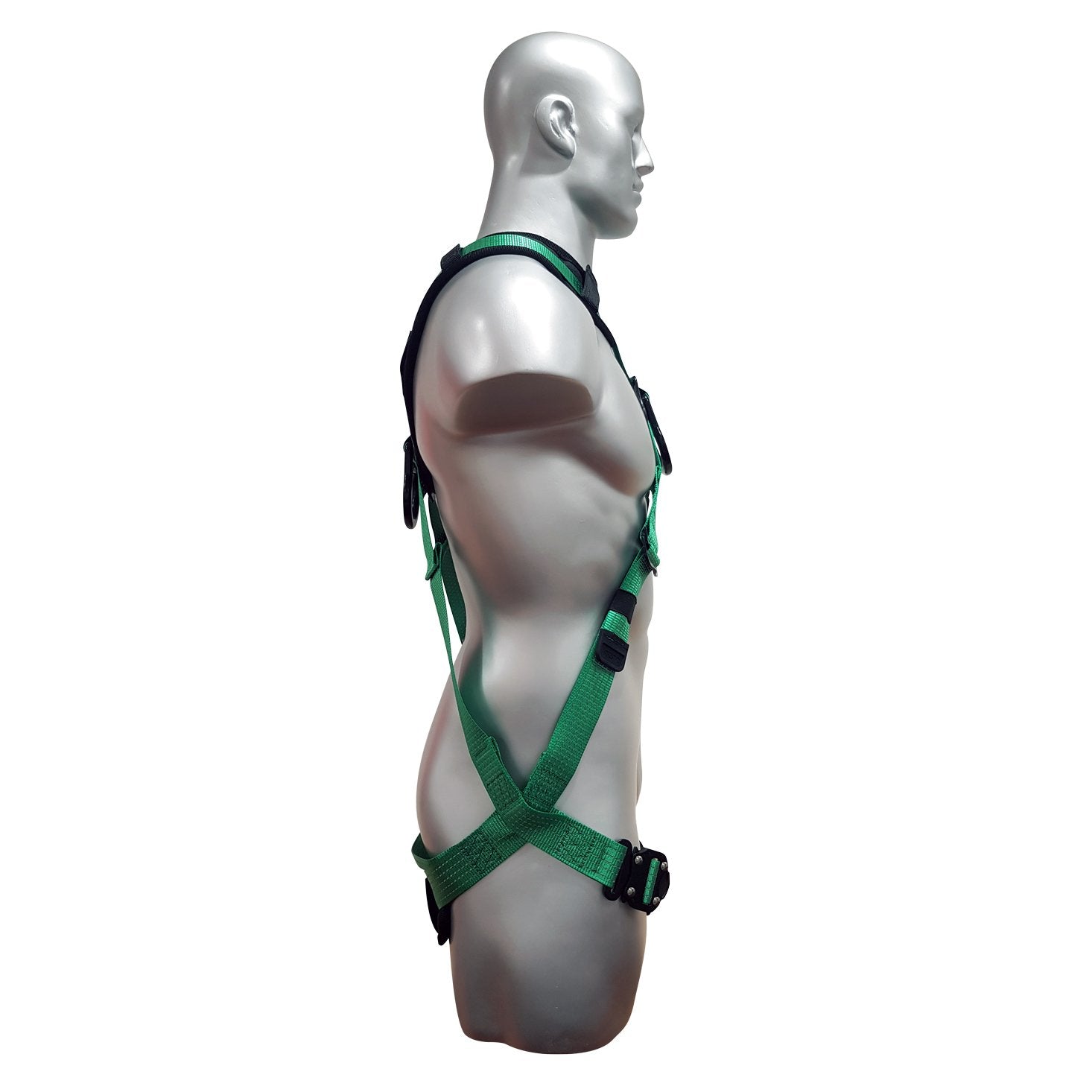 Front on of Champion Gear V Cross Safety Harness